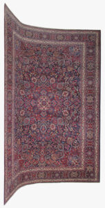 Antique Persian Mashhad Carpet
