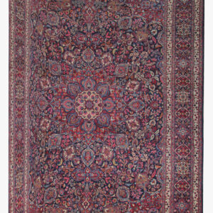 Antique Persian Mashhad Carpet