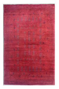 Red Vintage Persian Gabbeh Rug