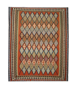 Handmade Kilim Rug, Geometric design rug for sale