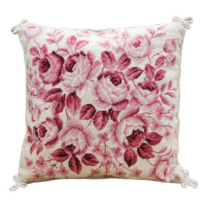 Pink Floral French Cushion Cover Country House Cushion Cover