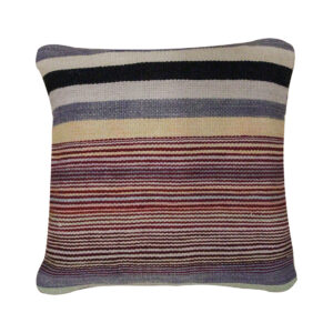 Handmade Striped Wool Cushion Cover